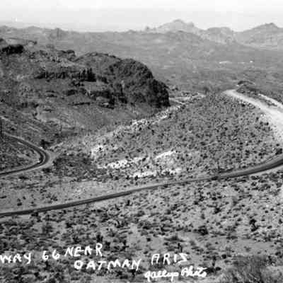 Sitgreaves Pass on Highway 66