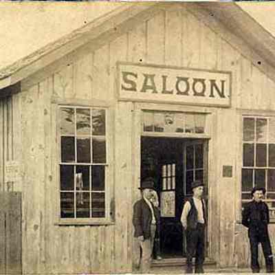 Peach Springs Saloon, Info on the Mohave County Miner, 1874, says Fay's Saloon was on Front St. Kingman, AZ.