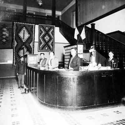 Interior of Hotel Beale.