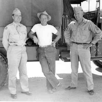 Personnel at Army Air Field