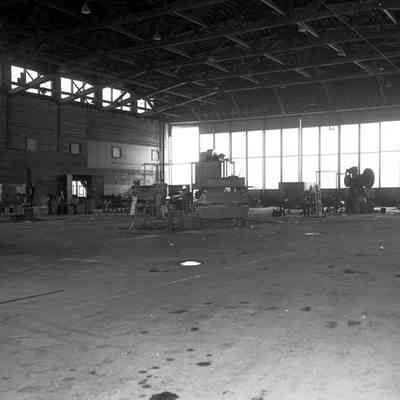 Inside Hanger " H"