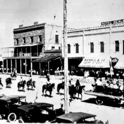 Parade on (Front Street) Andy Devine in Kingman
