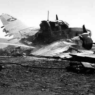 Crashed Plane