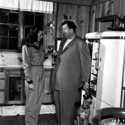 Andy and Dorothy Devine in Kitchen