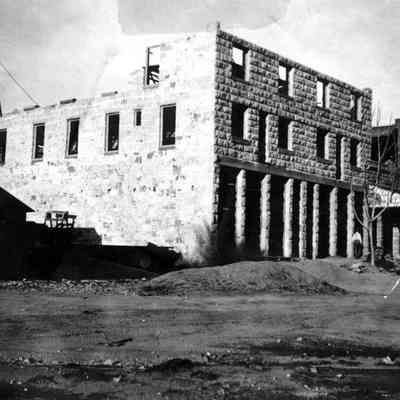 Mulligan-Thompson building under construction.