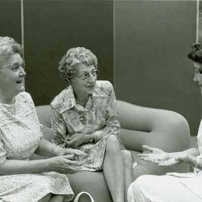 HCMC Retired Nurse Visit, 1980