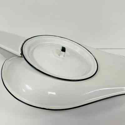 Enameled Metal Bedpan/Urinal, 1910