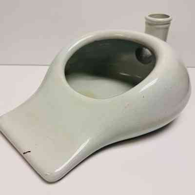 Royal Ironstone Bedpan/Urinal, late 1800s-early 1900s