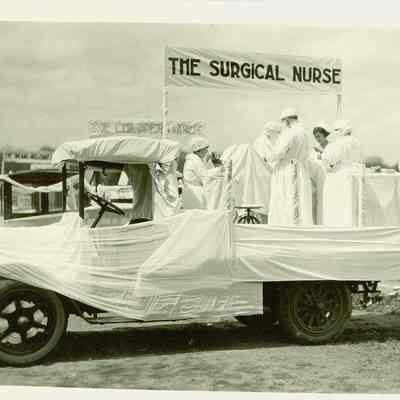 Surgical Nurse Parade Float, 1922