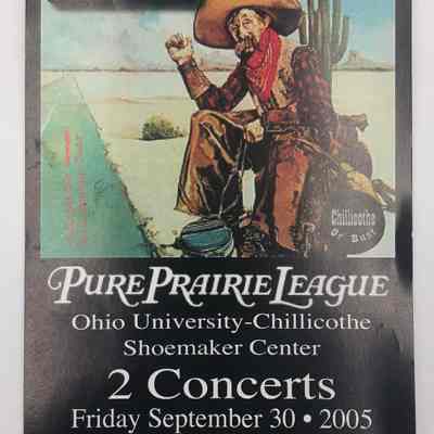 Pure Prairie League Concert Poster