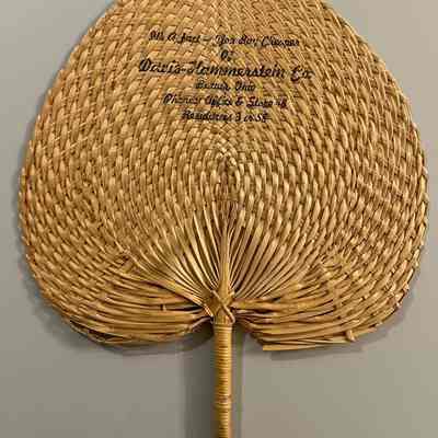Davis - Hammerstein Company Wicker Fan