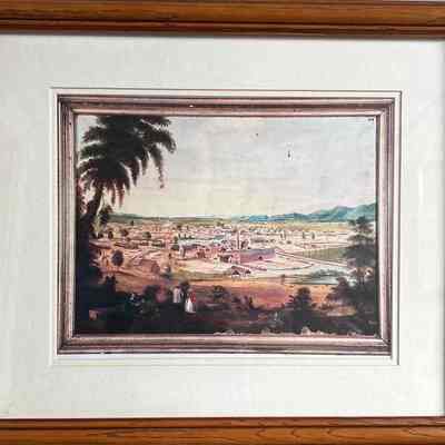 Framed Print of Waverly, Ohio - 1859