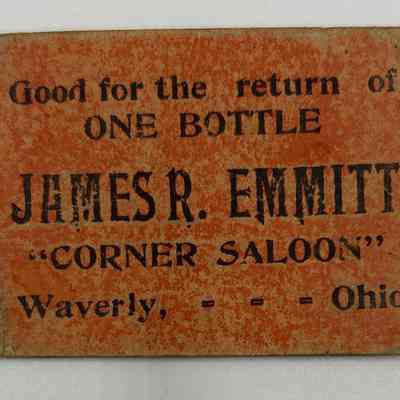 James Emmitt Corner Saloon Chit