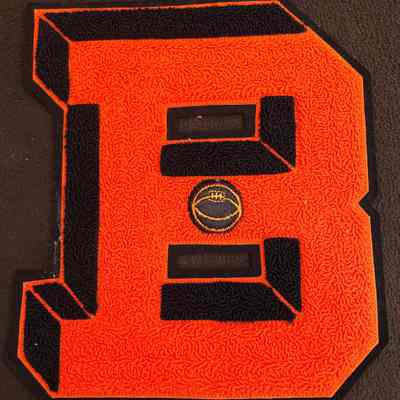 Beaver High School Chenille Basketball Letter