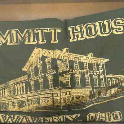 Emmitt House Restaurant T-Shirt from Waverly, Ohio.
