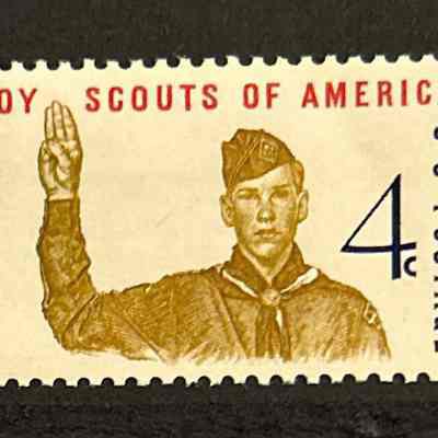 Boy Scout Postage Stamps