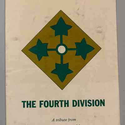 The Fourth Division Tribute Program - 1951