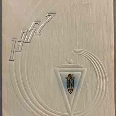 Beaver High School Commencement Invitation - 1957