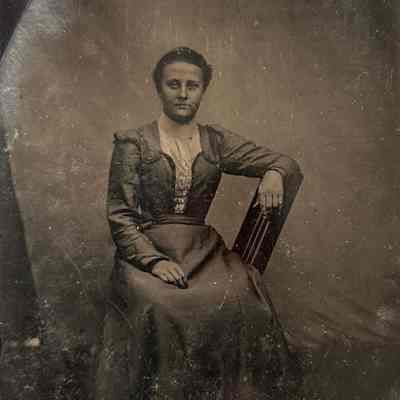 Mary Rapp Tin Type - Beaver, Ohio