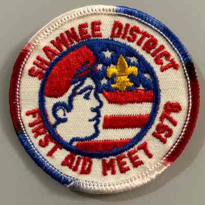 Boy Scout First Aid Meet Patch