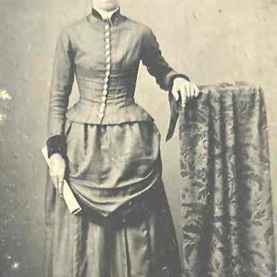Rapp Family Tin Type Photograph