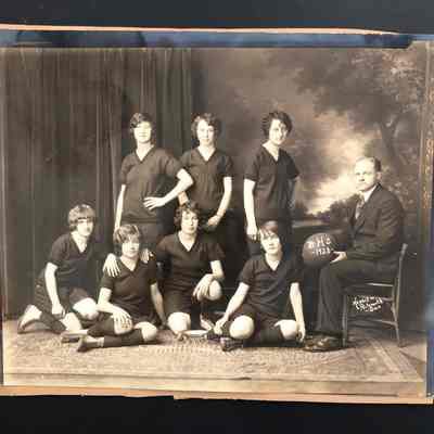 Beaver High School Girls Basketball Team - 1928