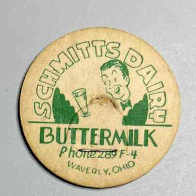 Schmitt Dairy Bottle Cap