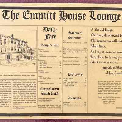 Emmitt House Lounge Laminated Placemat