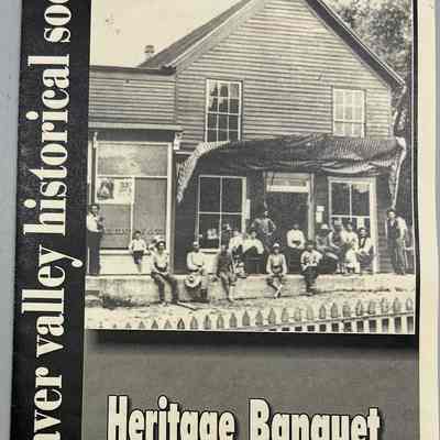 Beaver Valley Historical Society Banquet Program - 2007
