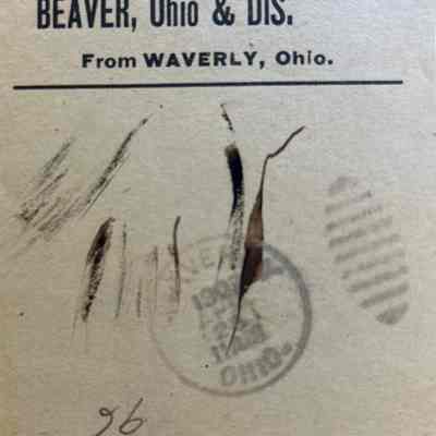 Beaver, Ohio Stationary