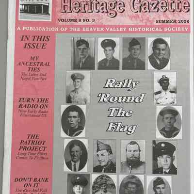 The Beaver Valley Heritage Gazette - Summer 2008