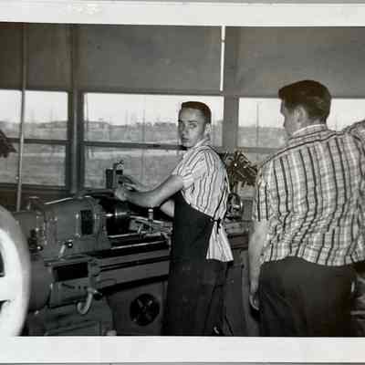 Waverly High School Shop Photograph
