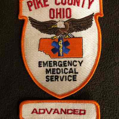 Pike County, Ohio Emergency Medical Service Patches