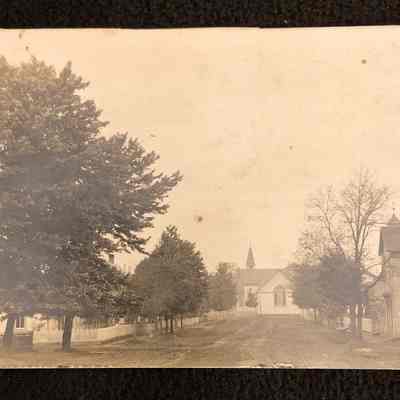 Beaver, Ohio Church Street Postcard