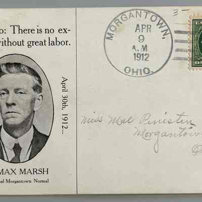 Morgantown Normal School Postcard - 1912