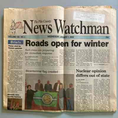 The Pike County News Watchman - January 1, 2003