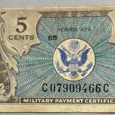 United Stated Military Payment Certificate