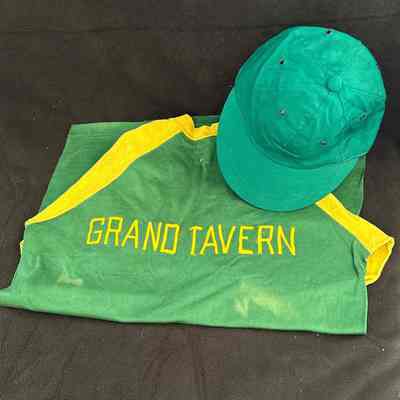 Grand Tavern Softball Uniform Shirt & Cap