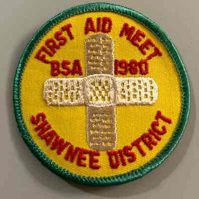 Boy Scout First Aid Meet Patch - 1980