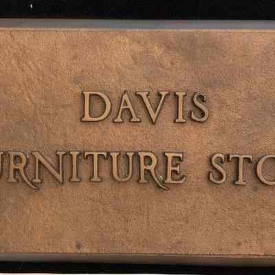 Omer Davis Furniture Store Sign