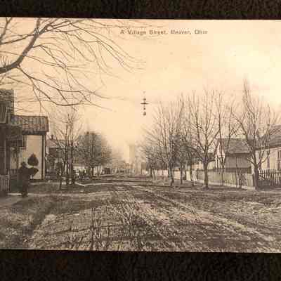 Village of Beaver, Ohio Postcard