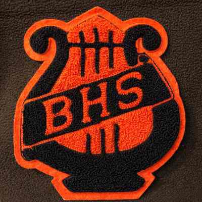 Beaver High School Chenille Band Letter