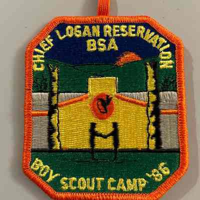 Boy Scout Summer Camp Patch - 1986