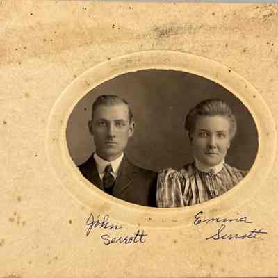 John and Emma Serott