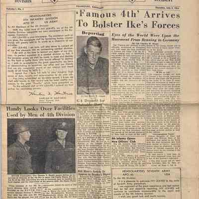 Ivy Leaves - United States Army 4th Infantry Division Newspaper