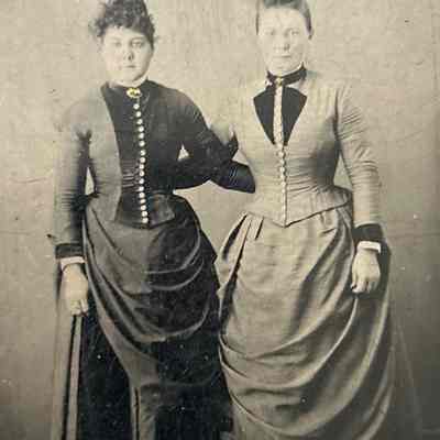Rapp Family Tin Type Photograph