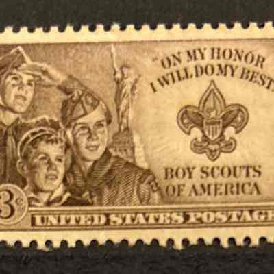 Boy Scout Postage Stamp