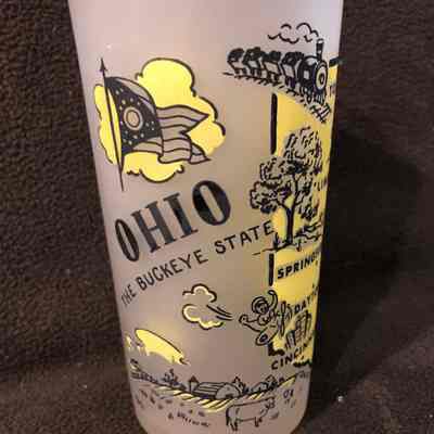 Commemorative Ohio Glass - 1953