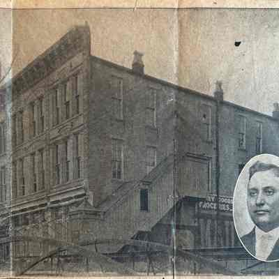 Printed image of Charles L. Greenbaum Store - Waverly, Ohio
