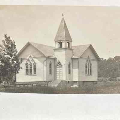 Beaver Evangelical United Brethren Church Photo Postcard